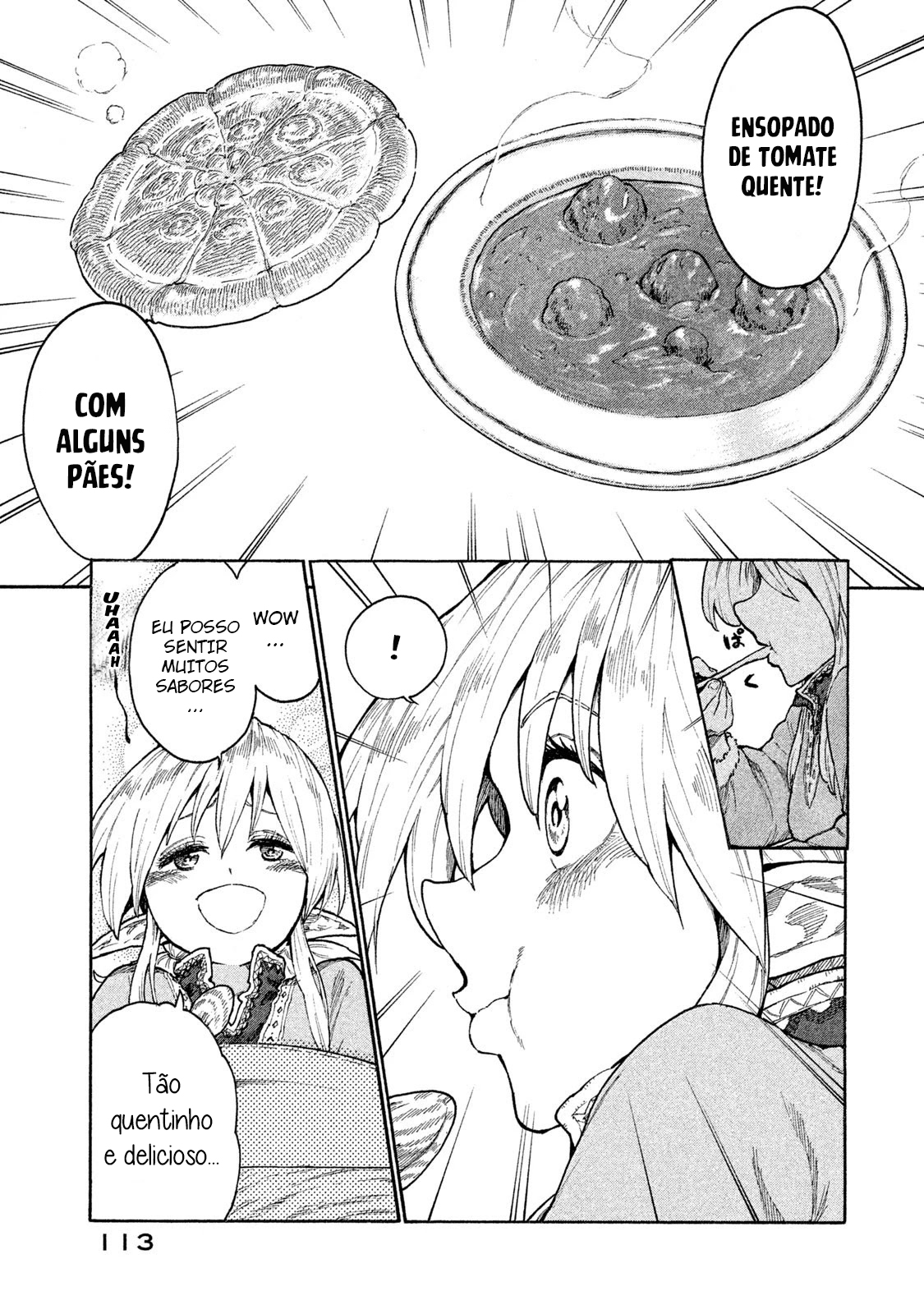 Read Mazumeshi Elf to Yuubokugurashi (PT-BR) PT Manga Online
