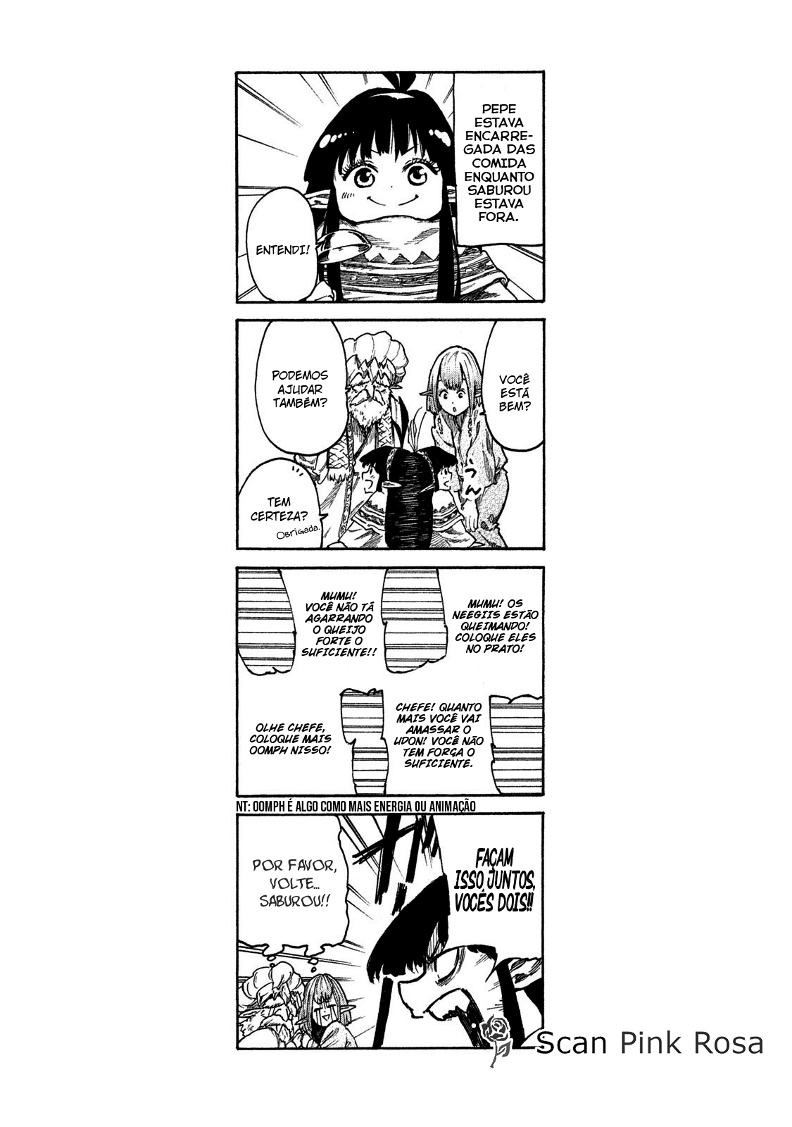 Read Mazumeshi Elf to Yuubokugurashi (PT-BR) PT Manga Online