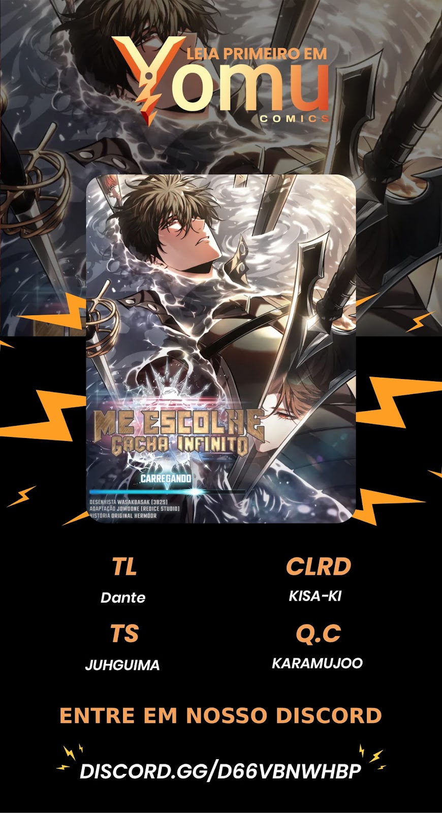 Read Me Escolha! Infinito Gacha  (PT-BR) PT Manga Online