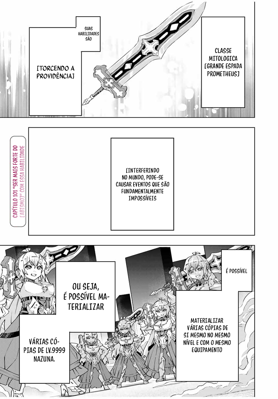 Read Meu Presente de Nível 9999 de Gacha Ilimitado (PT-BR) PT Manga Online