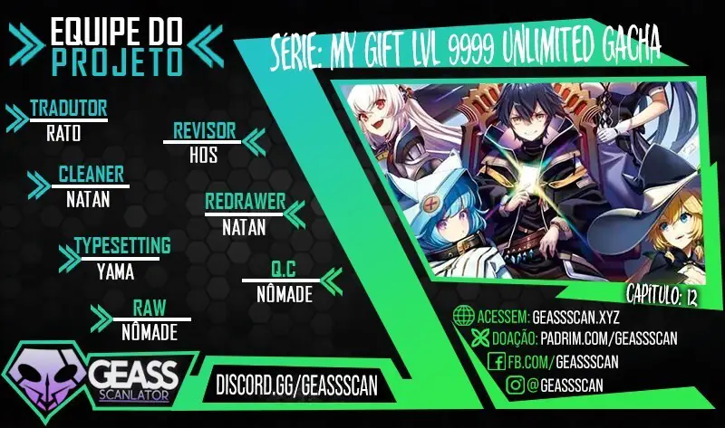 Read Meu Presente de Nível 9999 de Gacha Ilimitado (PT-BR) PT Manga Online