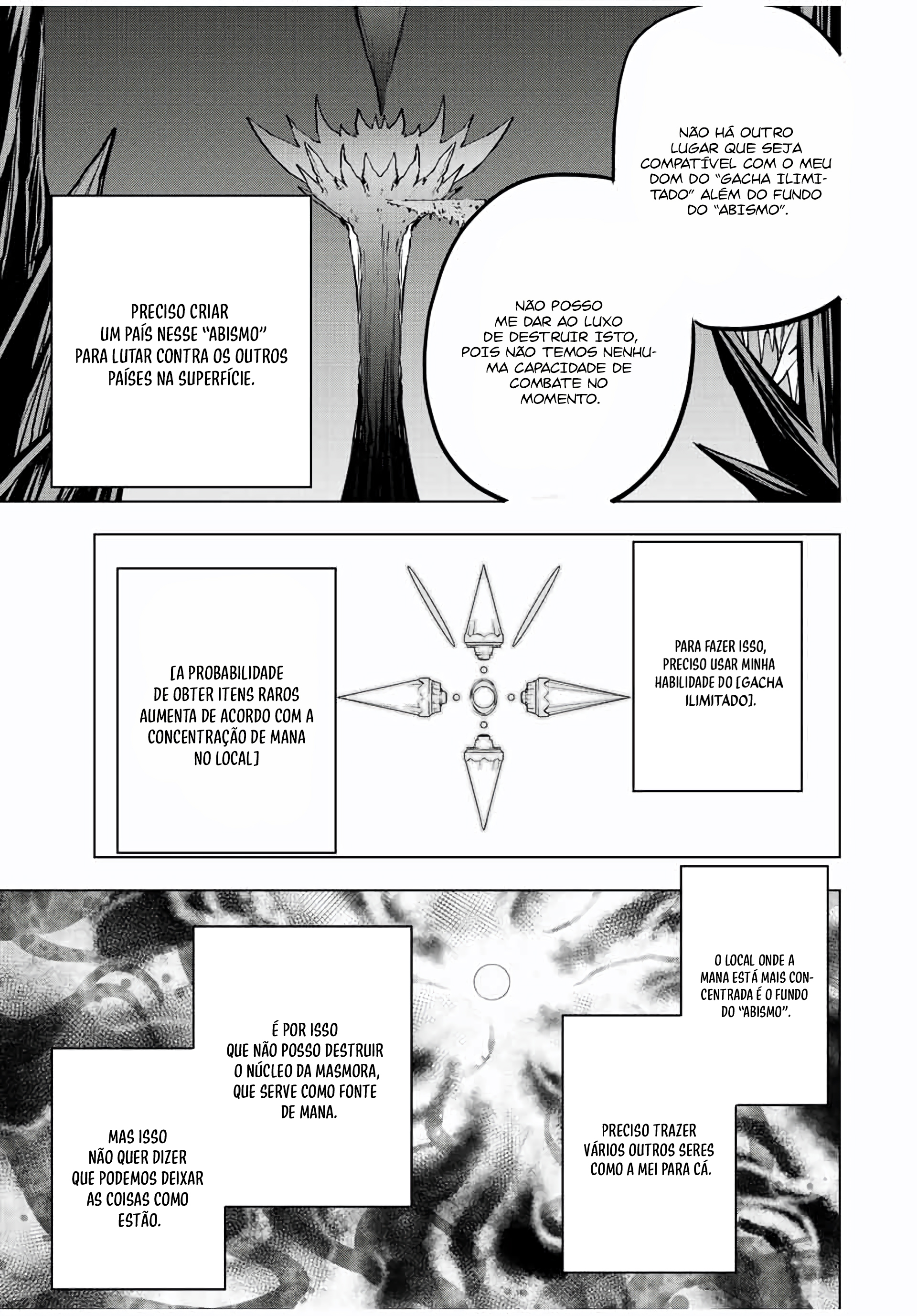 Read Meu Presente de Nível 9999 de Gacha Ilimitado (PT-BR) PT Manga Online
