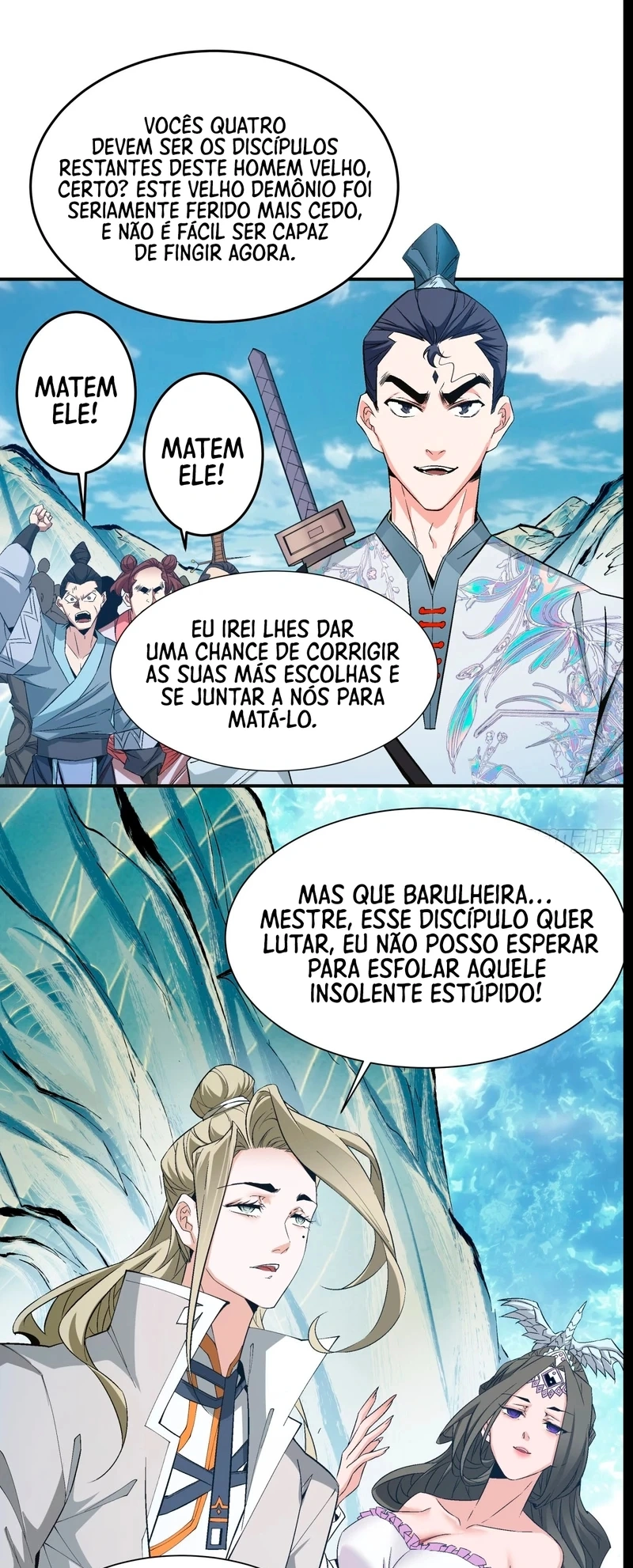 Read Meus Discípulos São Todos Grandes Vilões (PT-BR) PT Manga Online
