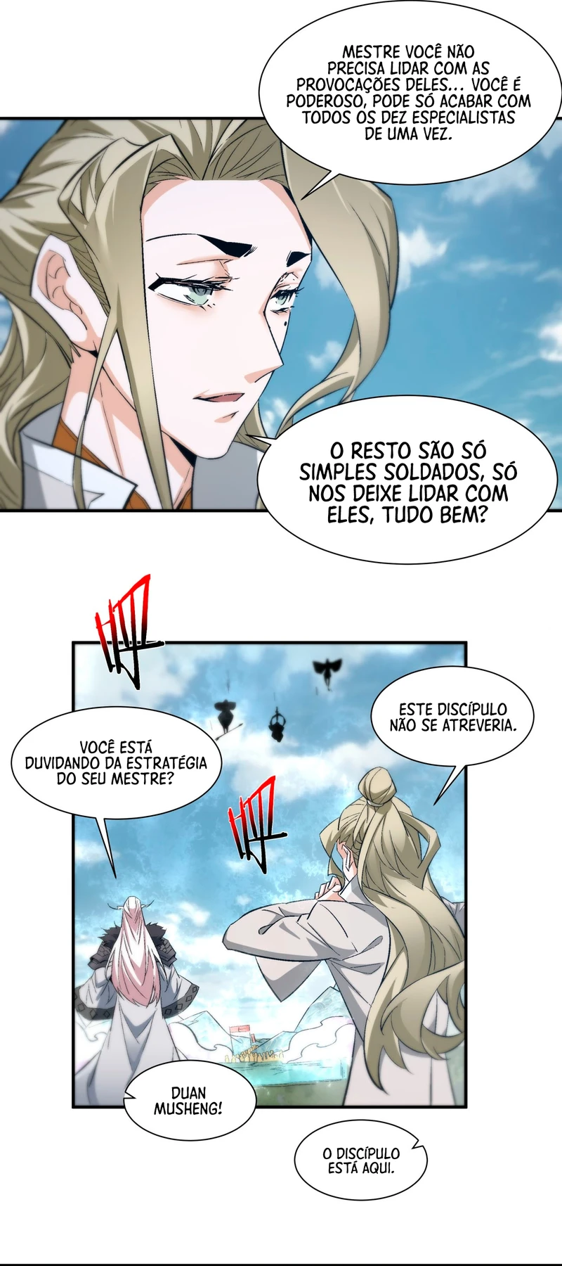 Read Meus Discípulos São Todos Grandes Vilões (PT-BR) PT Manga Online