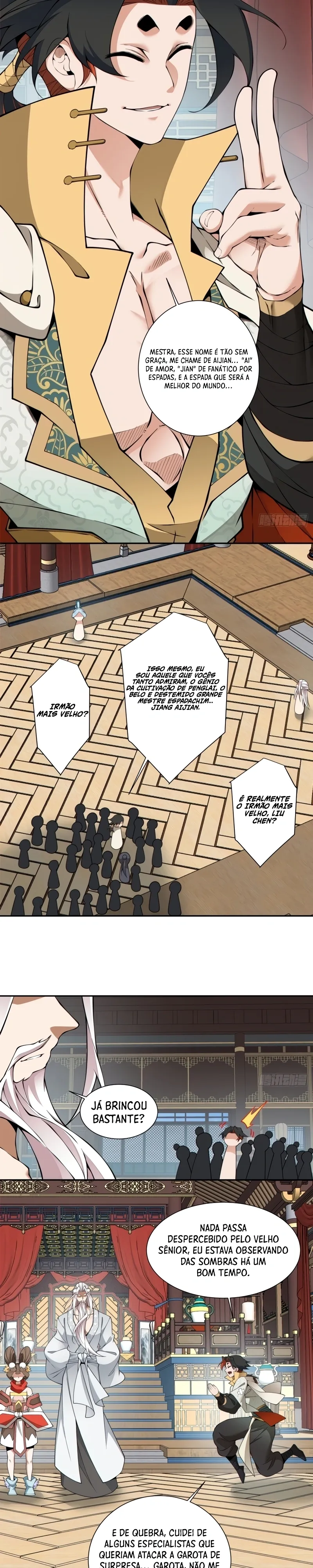 Read Meus Discípulos São Todos Grandes Vilões (PT-BR) PT Manga Online