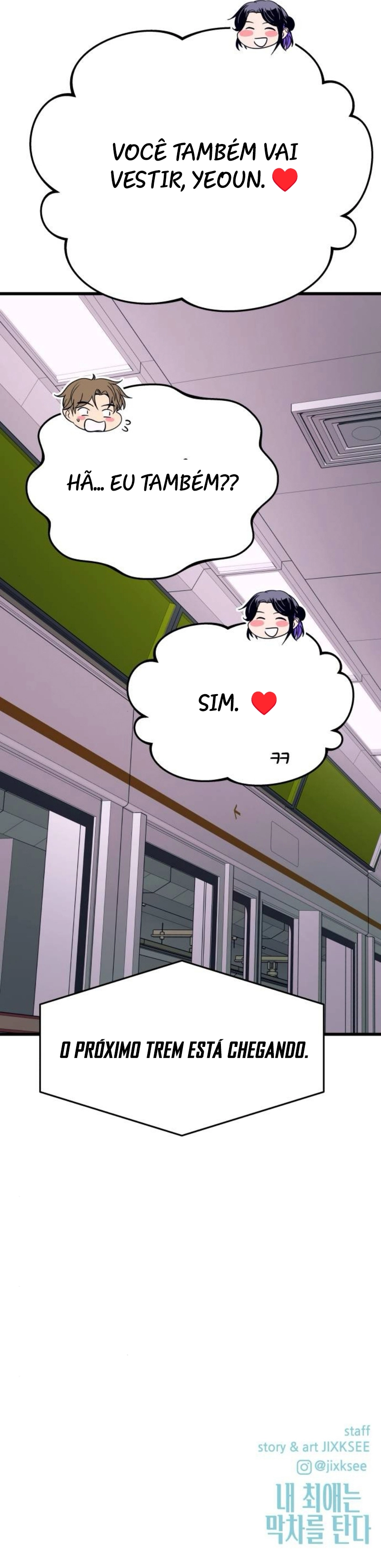 Read Minha Ídola Favorita Pega O Último Trem (PT-BR) PT Manga Online