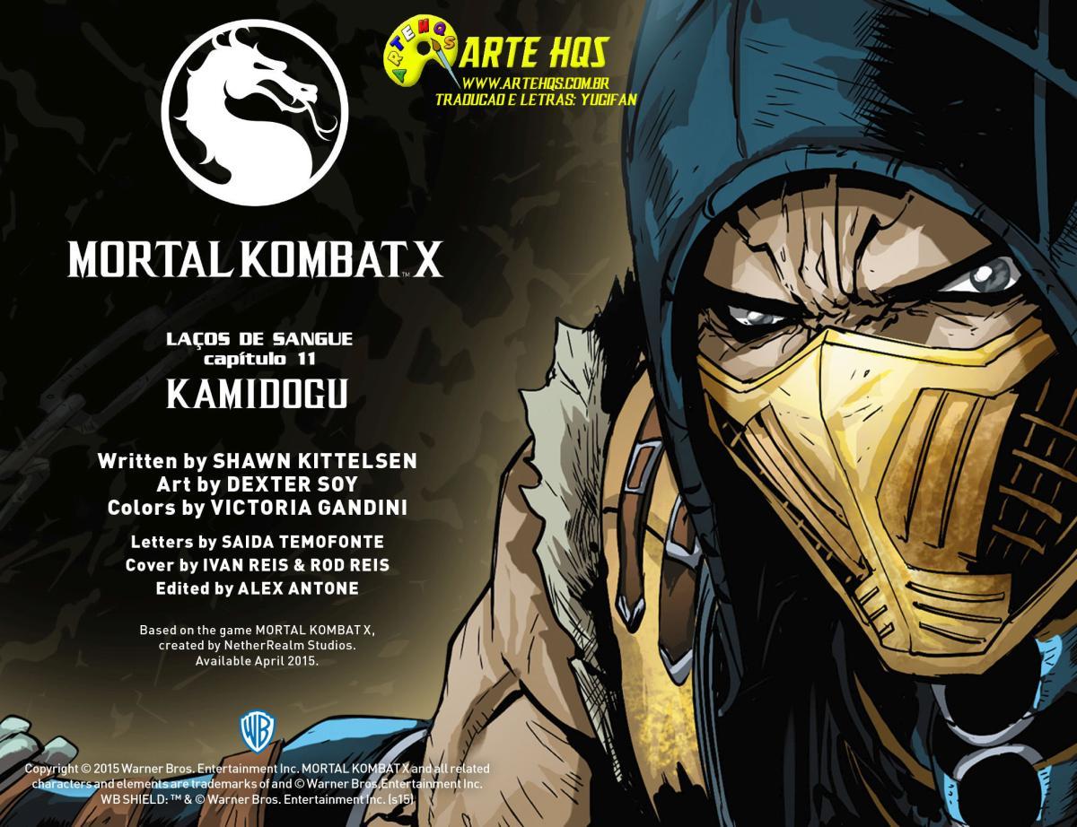 Read Mortal Kombat X (2015) (PT-BR) PT Manga Online