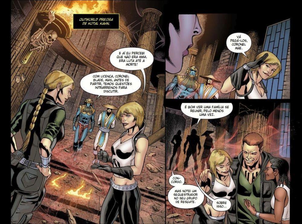 Read Mortal Kombat X (2015) (PT-BR) PT Manga Online