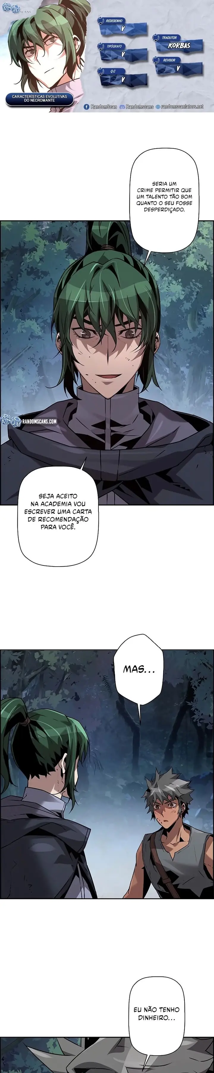 Read Necromante Evoluído (PT-BR) PT Manga Online