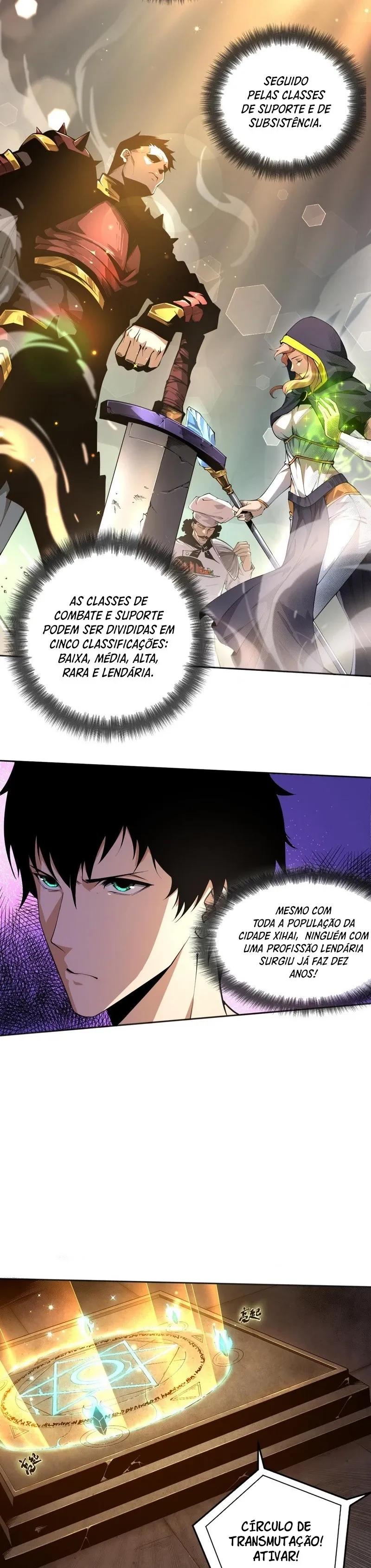 Read Necromante O Rei da Calamidade (PT-BR) PT Manga Online