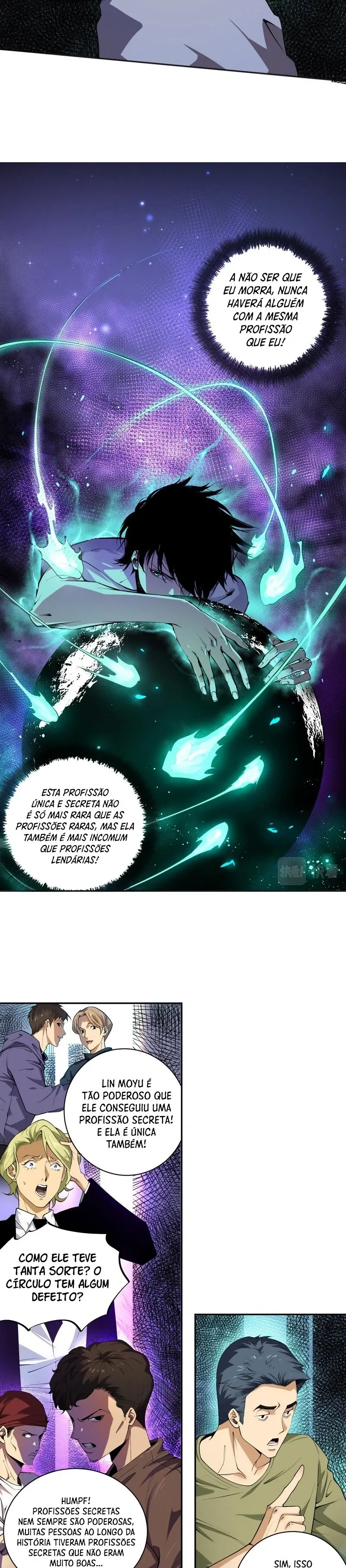 Read Necromante O Rei da Calamidade (PT-BR) PT Manga Online