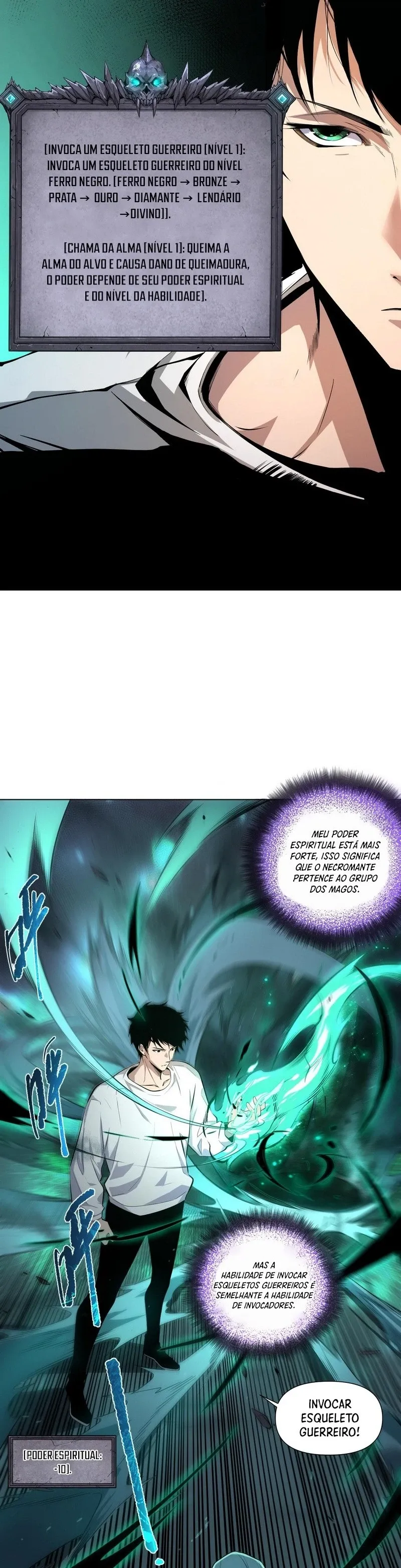 Read Necromante O Rei da Calamidade (PT-BR) PT Manga Online