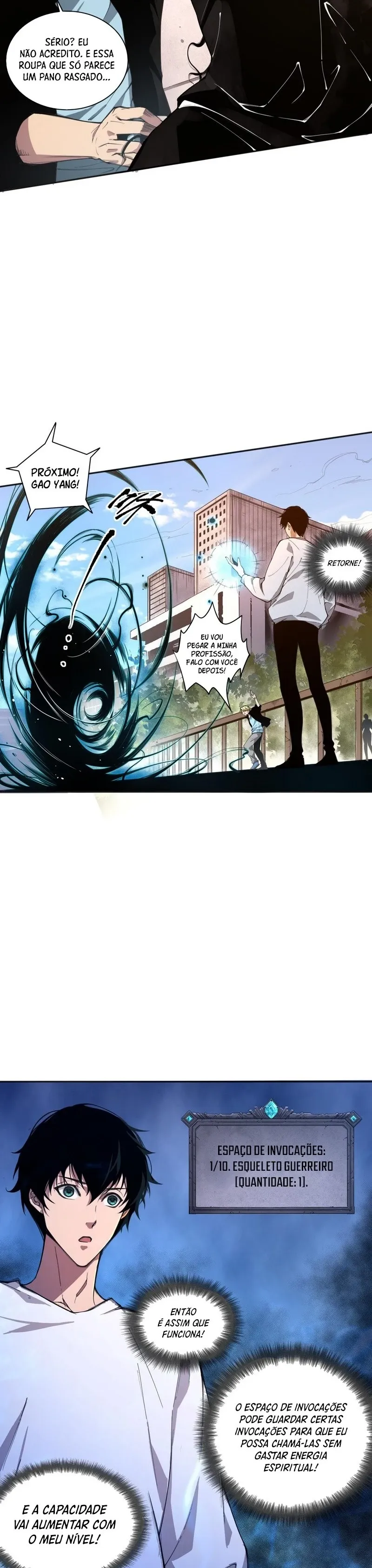 Read Necromante O Rei da Calamidade (PT-BR) PT Manga Online