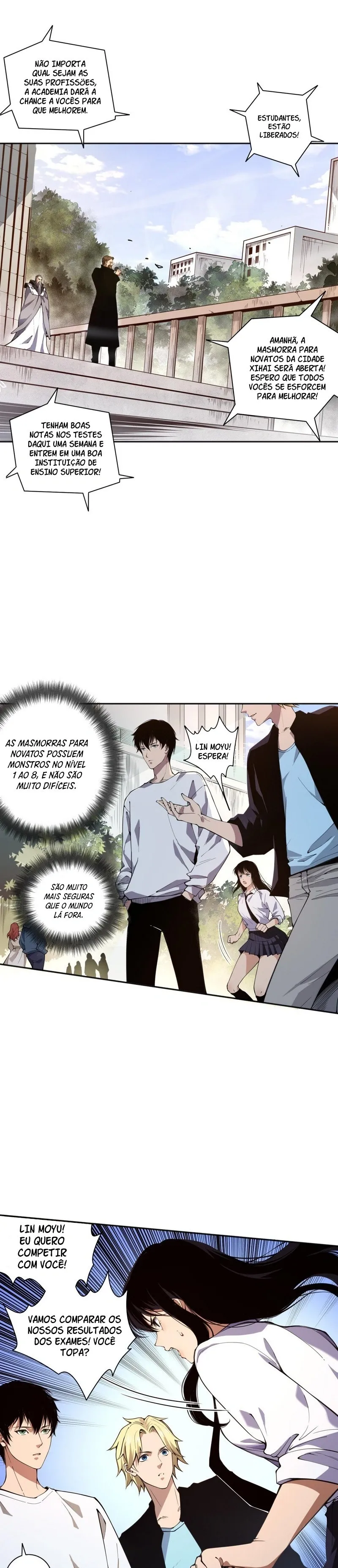 Read Necromante O Rei da Calamidade (PT-BR) PT Manga Online