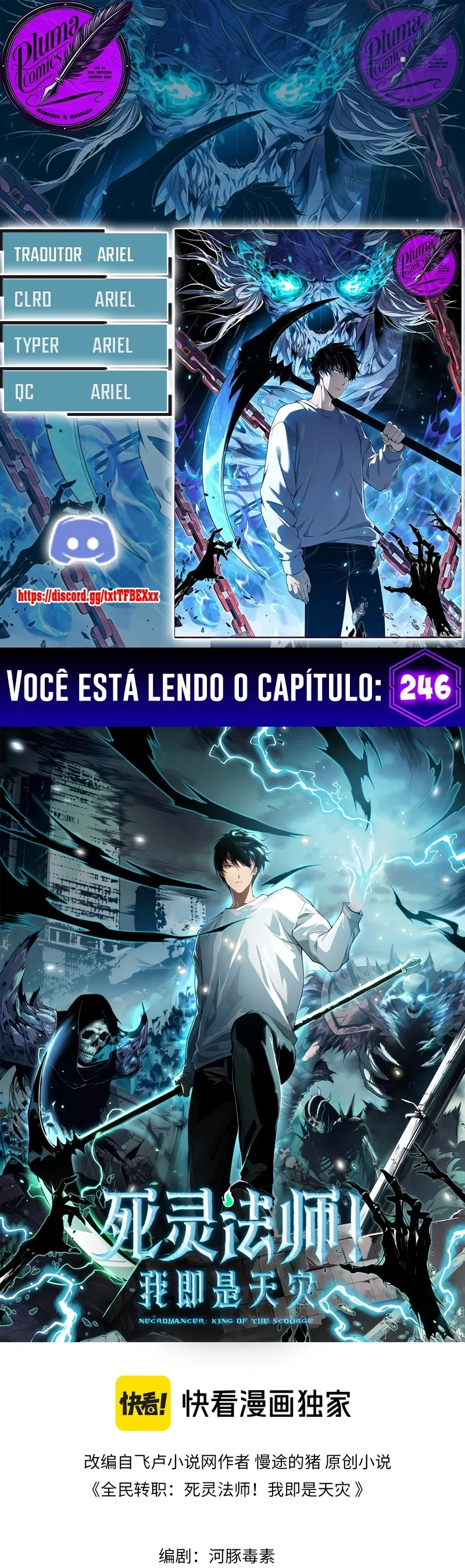 Read Necromante O Rei da Calamidade (PT-BR) PT Manga Online