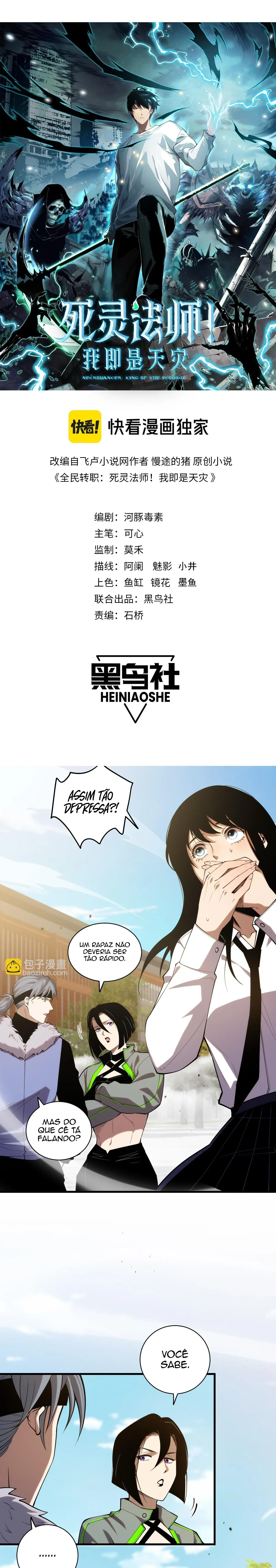 Read Necromante O Rei da Calamidade (PT-BR) PT Manga Online