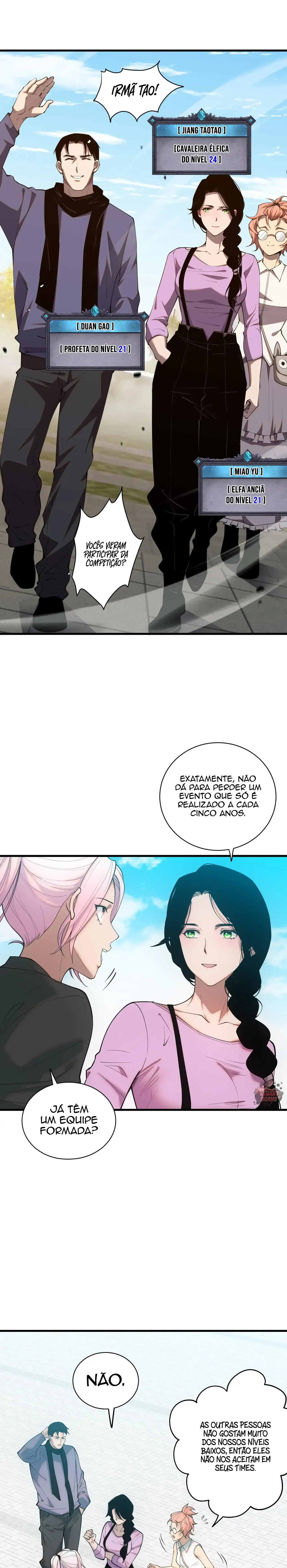 Read Necromante O Rei da Calamidade (PT-BR) PT Manga Online