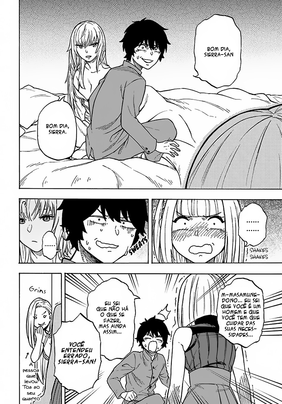Read Nito no Taidana Isekai Shoukougun Saijaku Shoku (PT-BR) PT Manga Online