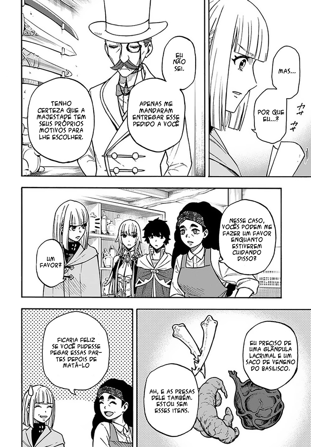 Read Nito no Taidana Isekai Shoukougun Saijaku Shoku (PT-BR) PT Manga Online