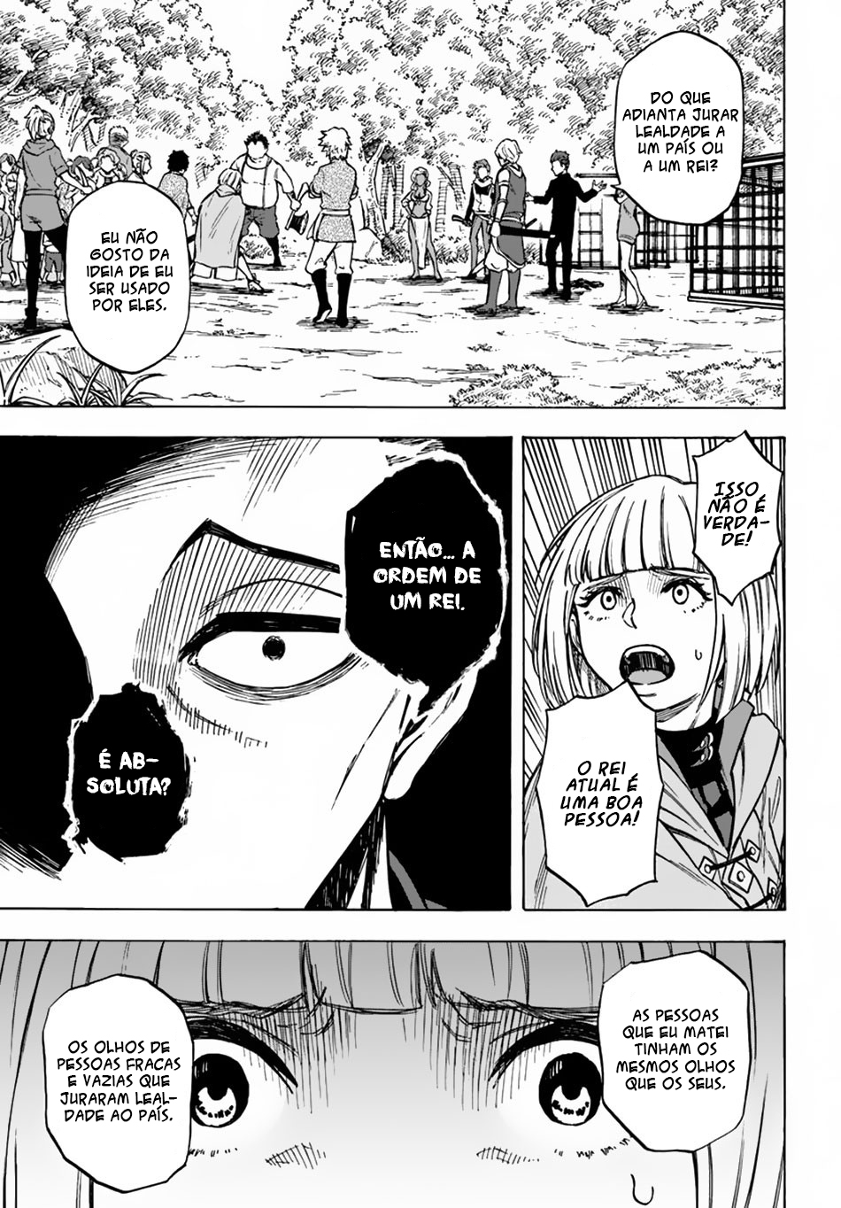 Read Nito no Taidana Isekai Shoukougun Saijaku Shoku (PT-BR) PT Manga Online