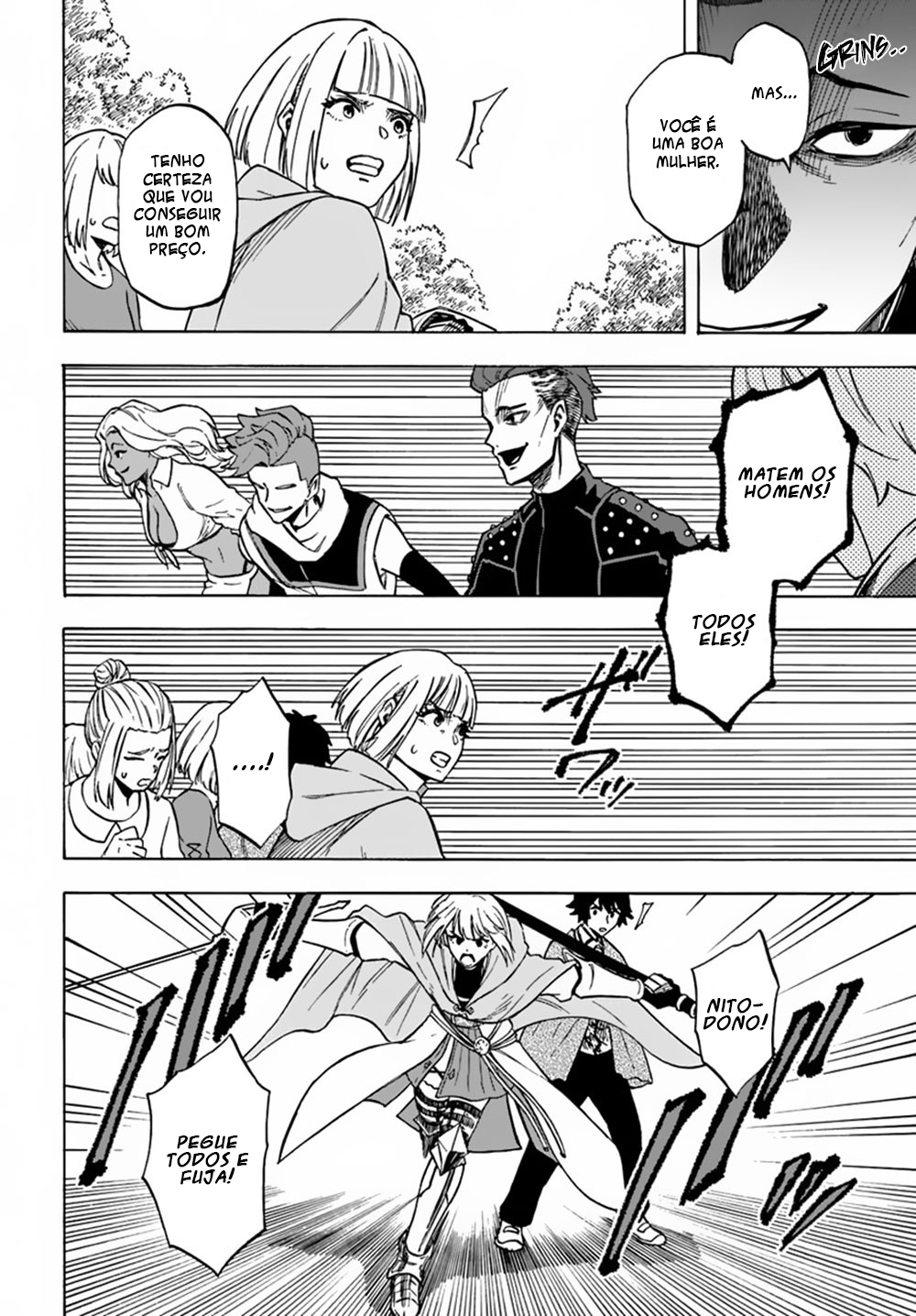 Read Nito no Taidana Isekai Shoukougun Saijaku Shoku (PT-BR) PT Manga Online