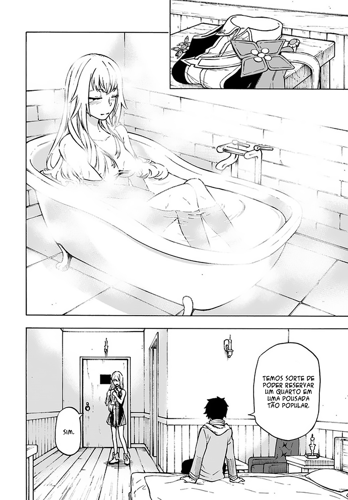 Read Nito no Taidana Isekai Shoukougun Saijaku Shoku (PT-BR) PT Manga Online