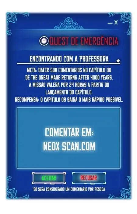 Read O Arquimago Retorna Após 4000 Anos ( PT-BR ) PT Manga Online