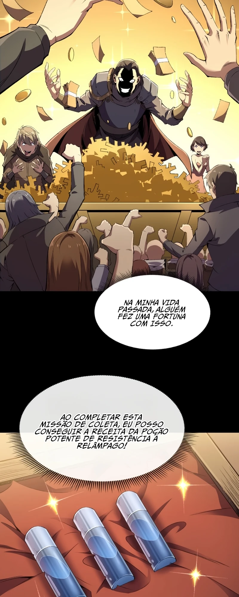 Read O Deus da Invocação Quando a Mutação Descende Sobre o Mundo Mortal (PT-BR) PT Manga Online