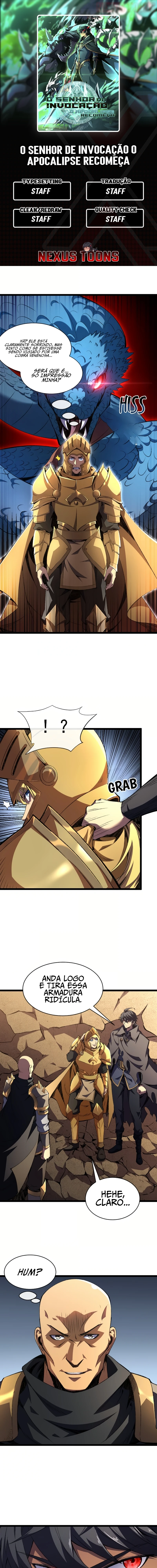Read O Deus da Invocação Quando a Mutação Descende Sobre o Mundo Mortal (PT-BR) PT Manga Online
