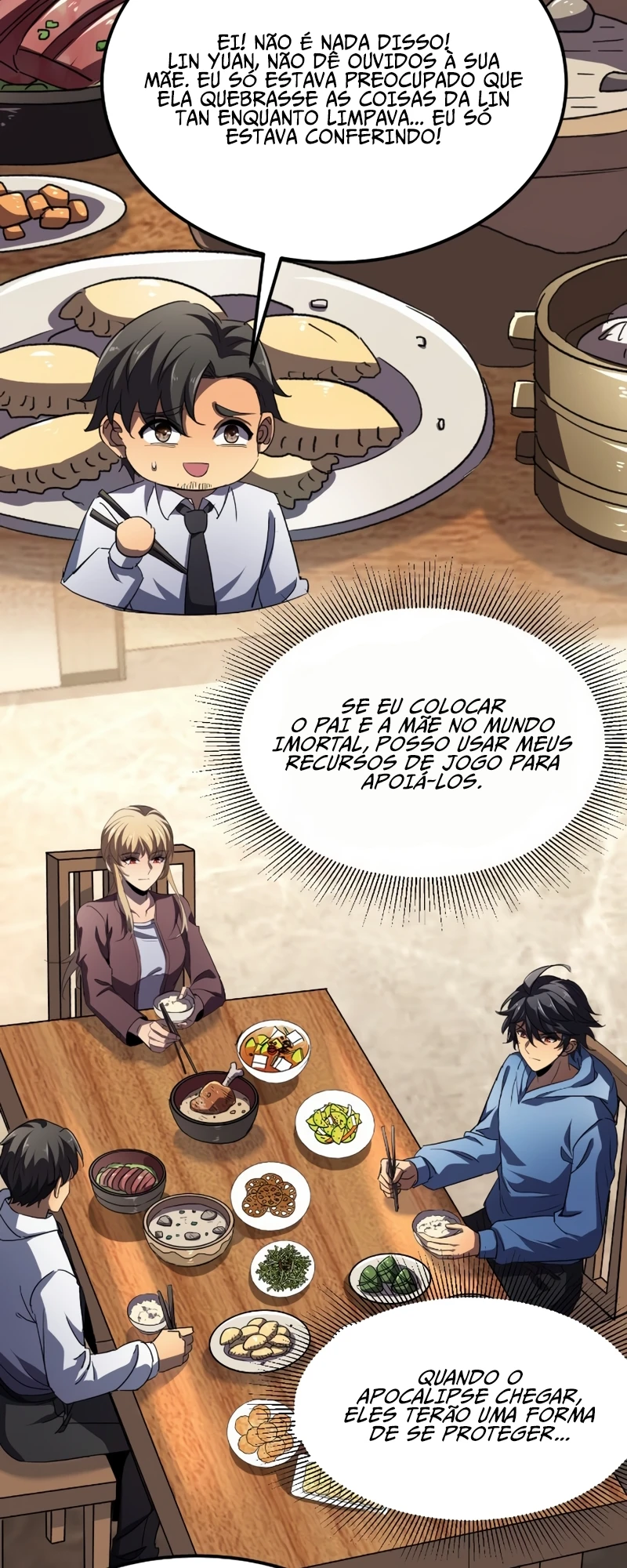 Read O Deus da Invocação Quando a Mutação Descende Sobre o Mundo Mortal (PT-BR) PT Manga Online
