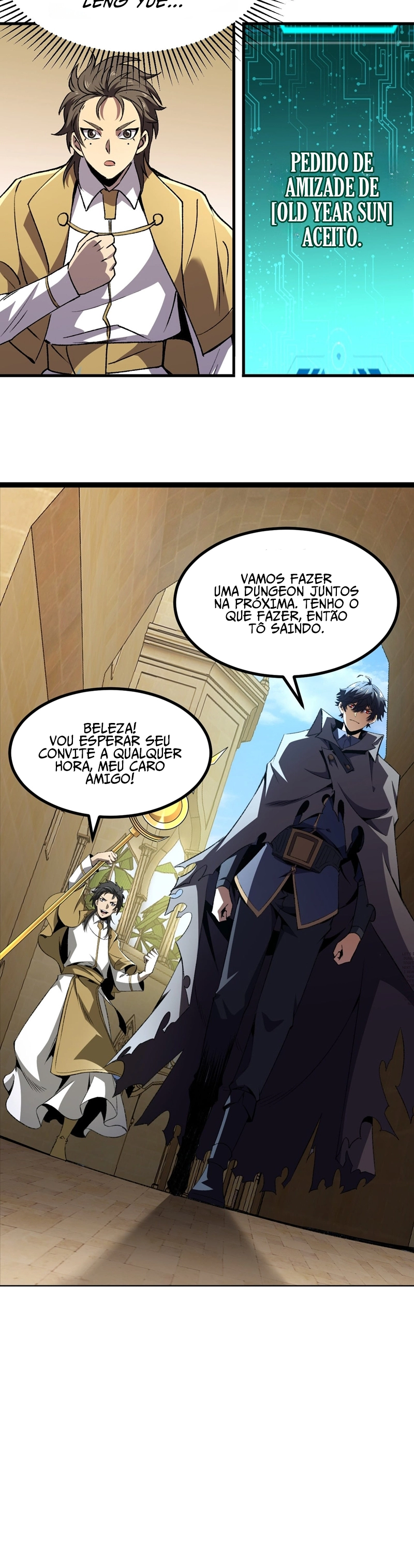 Read O Deus da Invocação Quando a Mutação Descende Sobre o Mundo Mortal (PT-BR) PT Manga Online
