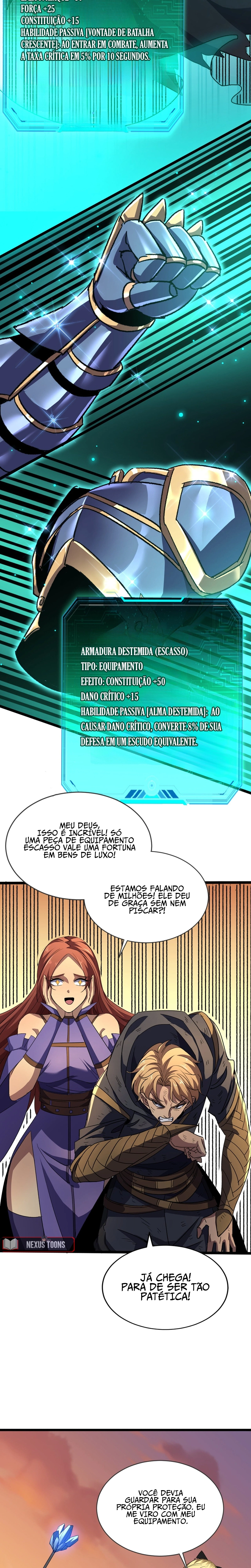 Read O Deus da Invocação Quando a Mutação Descende Sobre o Mundo Mortal (PT-BR) PT Manga Online