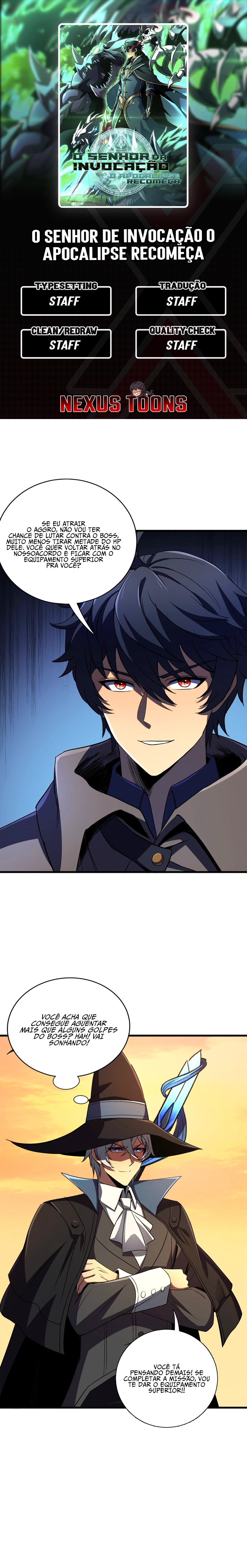 Read O Deus da Invocação Quando a Mutação Descende Sobre o Mundo Mortal (PT-BR) PT Manga Online