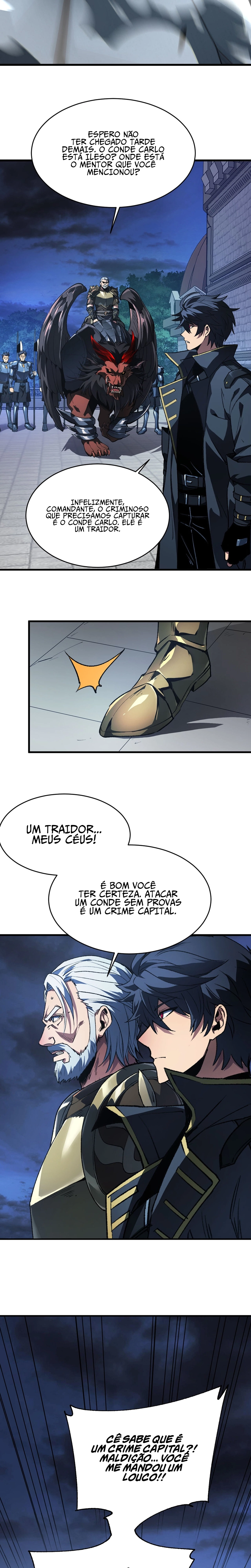 Read O Deus da Invocação Quando a Mutação Descende Sobre o Mundo Mortal (PT-BR) PT Manga Online