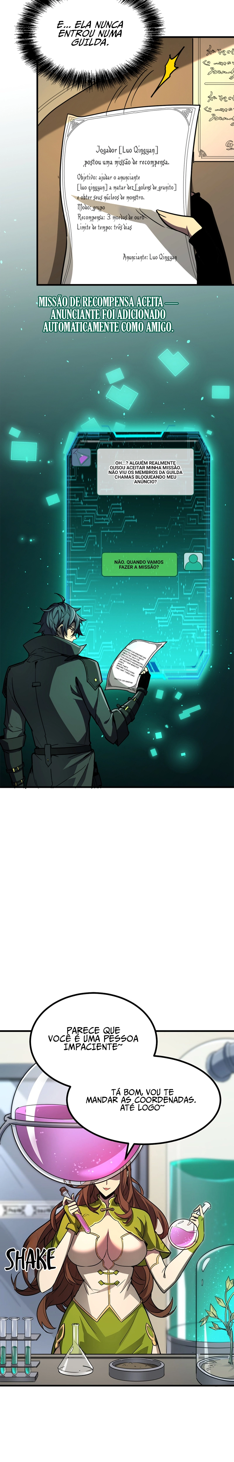 Read O Deus da Invocação Quando a Mutação Descende Sobre o Mundo Mortal (PT-BR) PT Manga Online