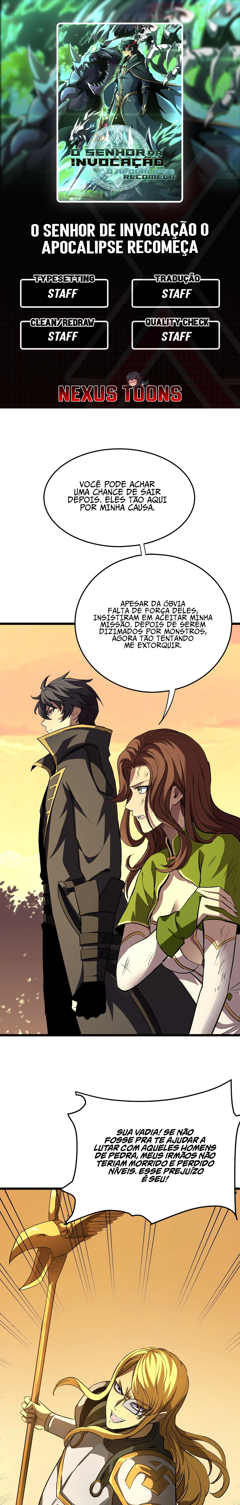 Read O Deus da Invocação Quando a Mutação Descende Sobre o Mundo Mortal (PT-BR) PT Manga Online