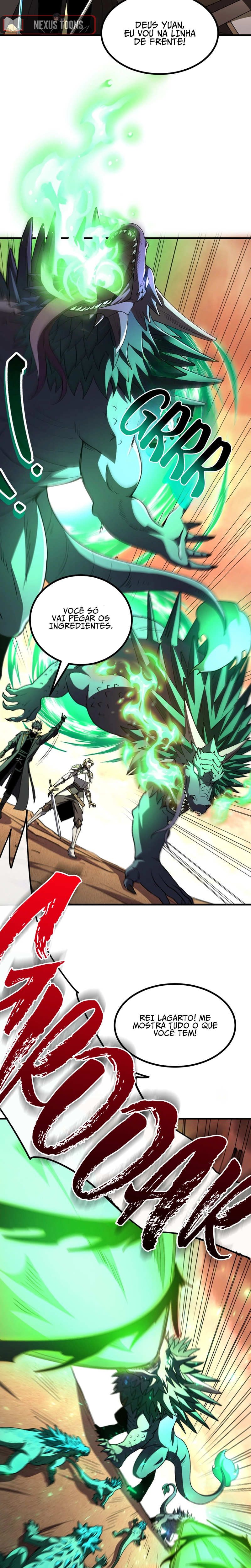 Read O Deus da Invocação Quando a Mutação Descende Sobre o Mundo Mortal (PT-BR) PT Manga Online