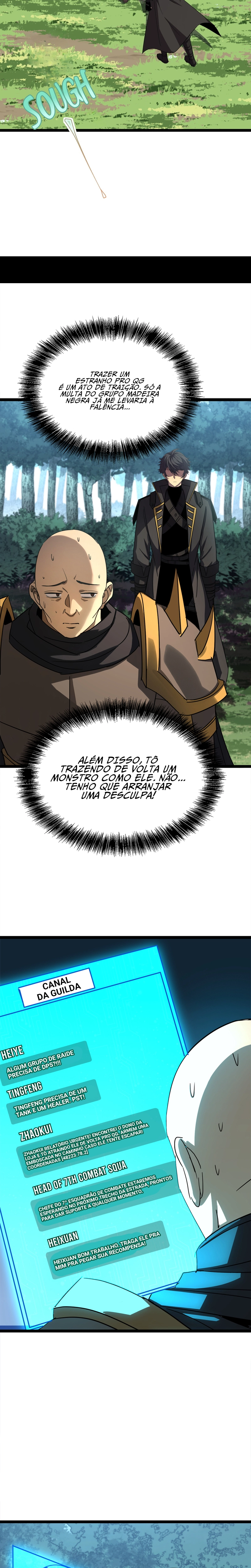 Read O Deus da Invocação Quando a Mutação Descende Sobre o Mundo Mortal (PT-BR) PT Manga Online