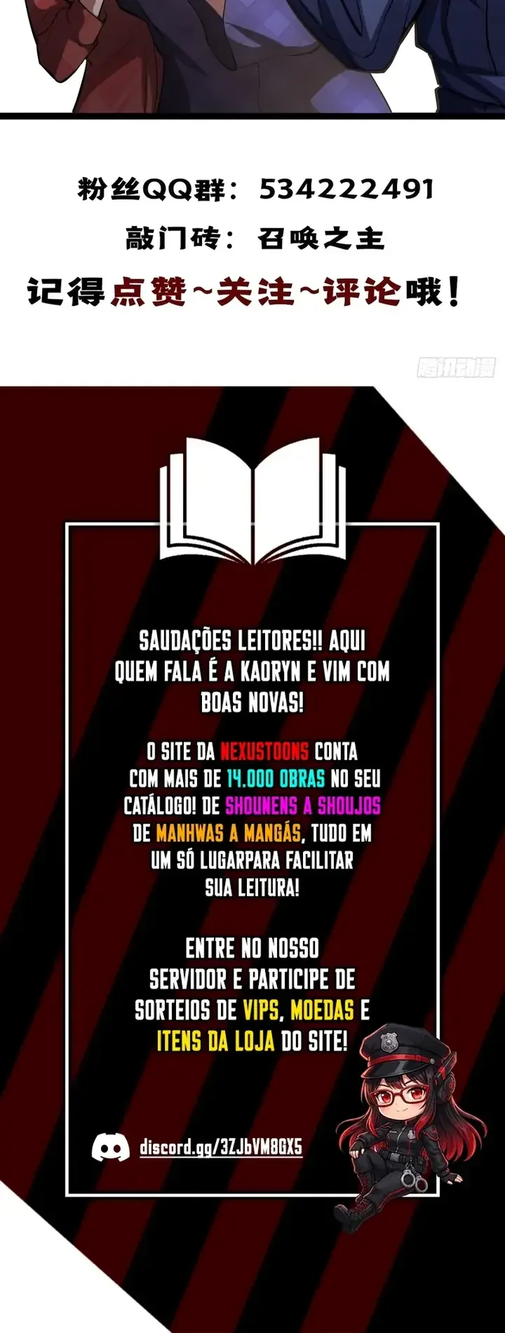 Read O Deus da Invocação Quando a Mutação Descende Sobre o Mundo Mortal (PT-BR) PT Manga Online