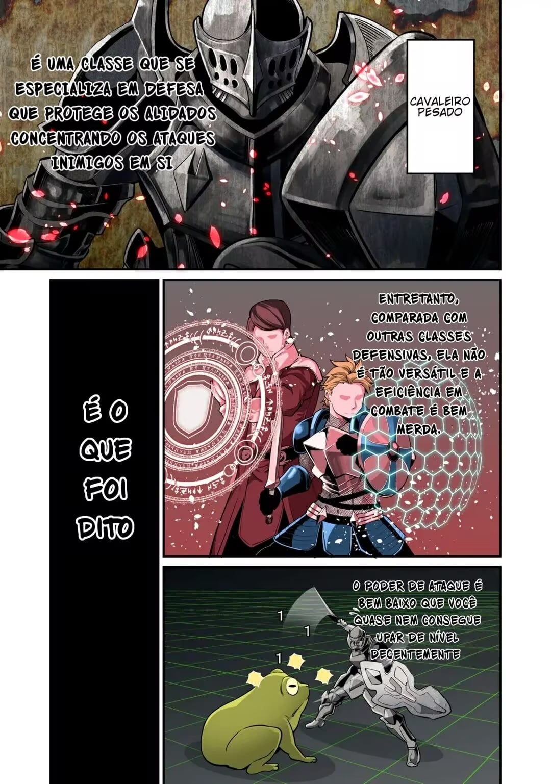 Read O Exilado Cavaleiro Pesado Reencarnado é Incomparável com o Conhecimento do Jogo (PT-BR) PT Manga Online