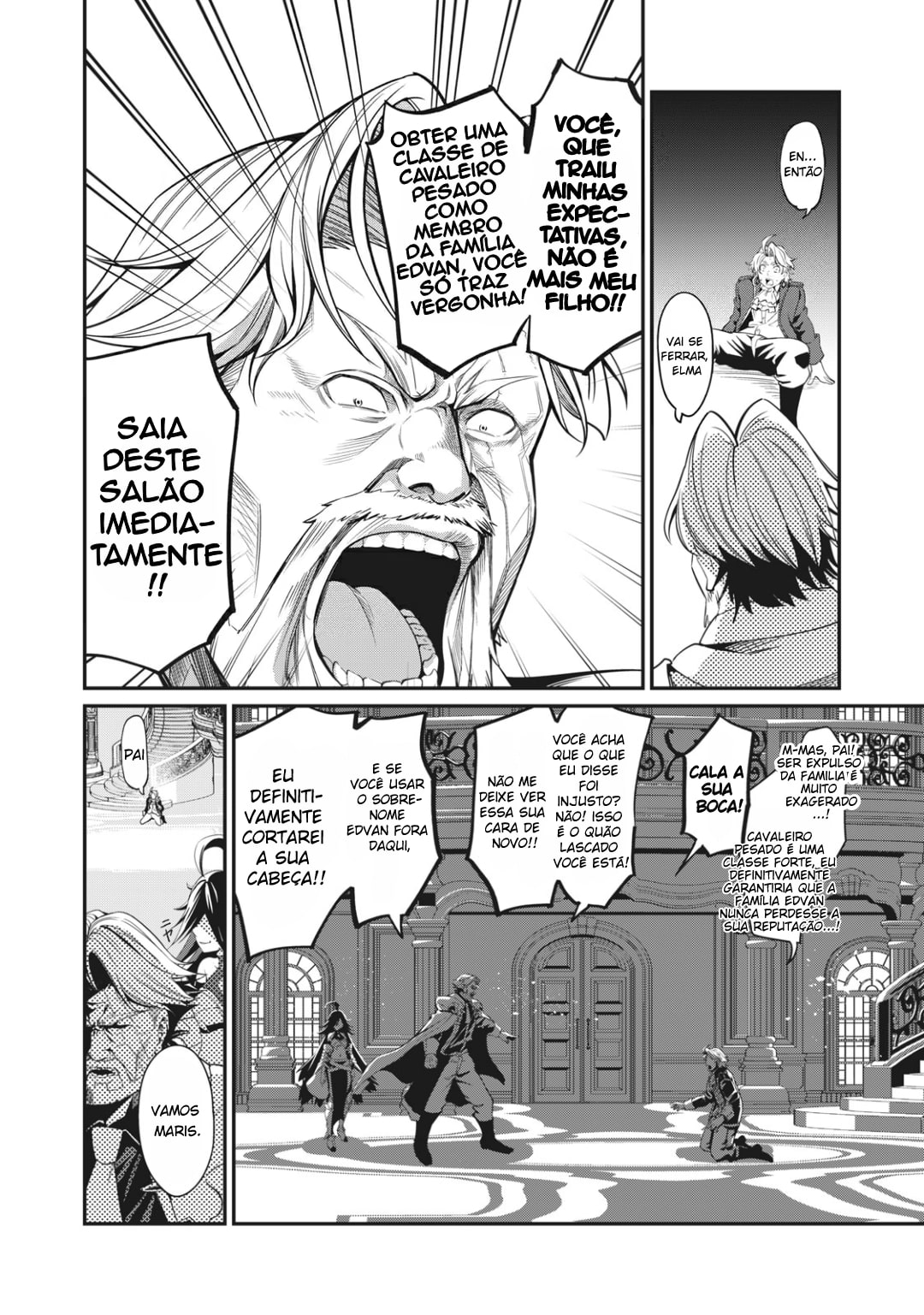 Read O Exilado Cavaleiro Pesado Reencarnado é Incomparável com o Conhecimento do Jogo (PT-BR) PT Manga Online