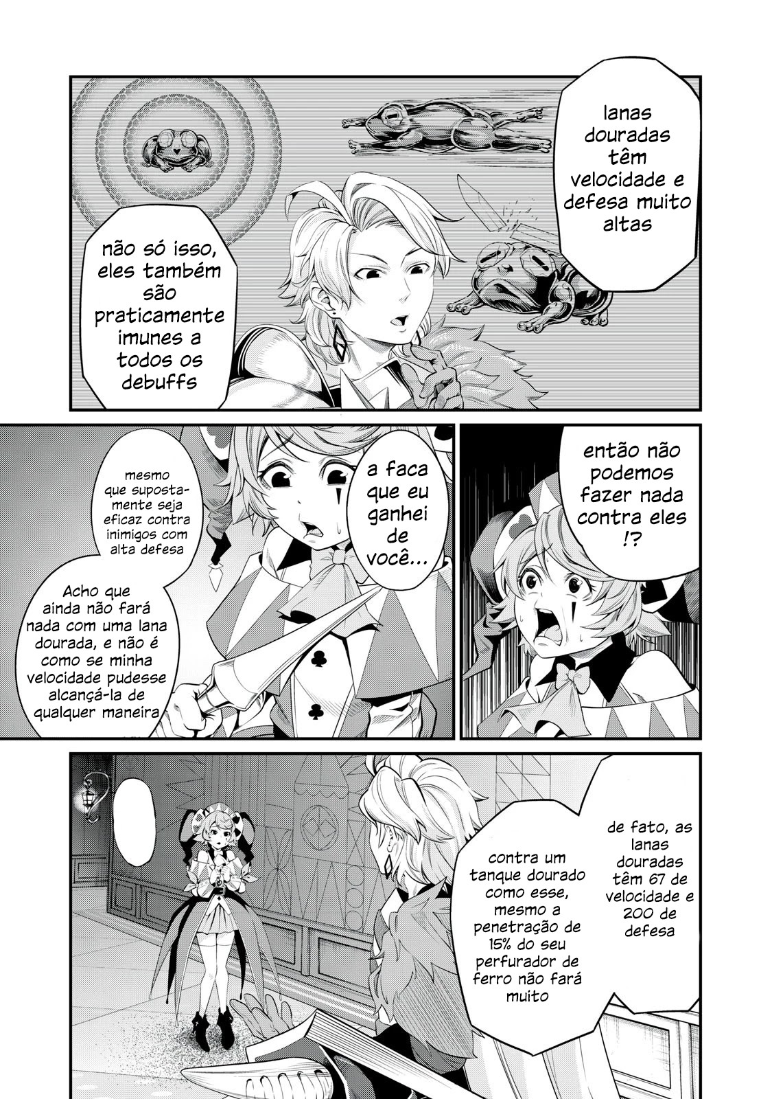 Read O Exilado Cavaleiro Pesado Reencarnado é Incomparável com o Conhecimento do Jogo (PT-BR) PT Manga Online