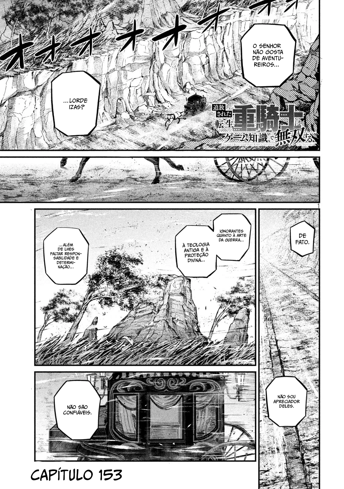 Read O Exilado Cavaleiro Pesado Reencarnado é Incomparável com o Conhecimento do Jogo (PT-BR) PT Manga Online