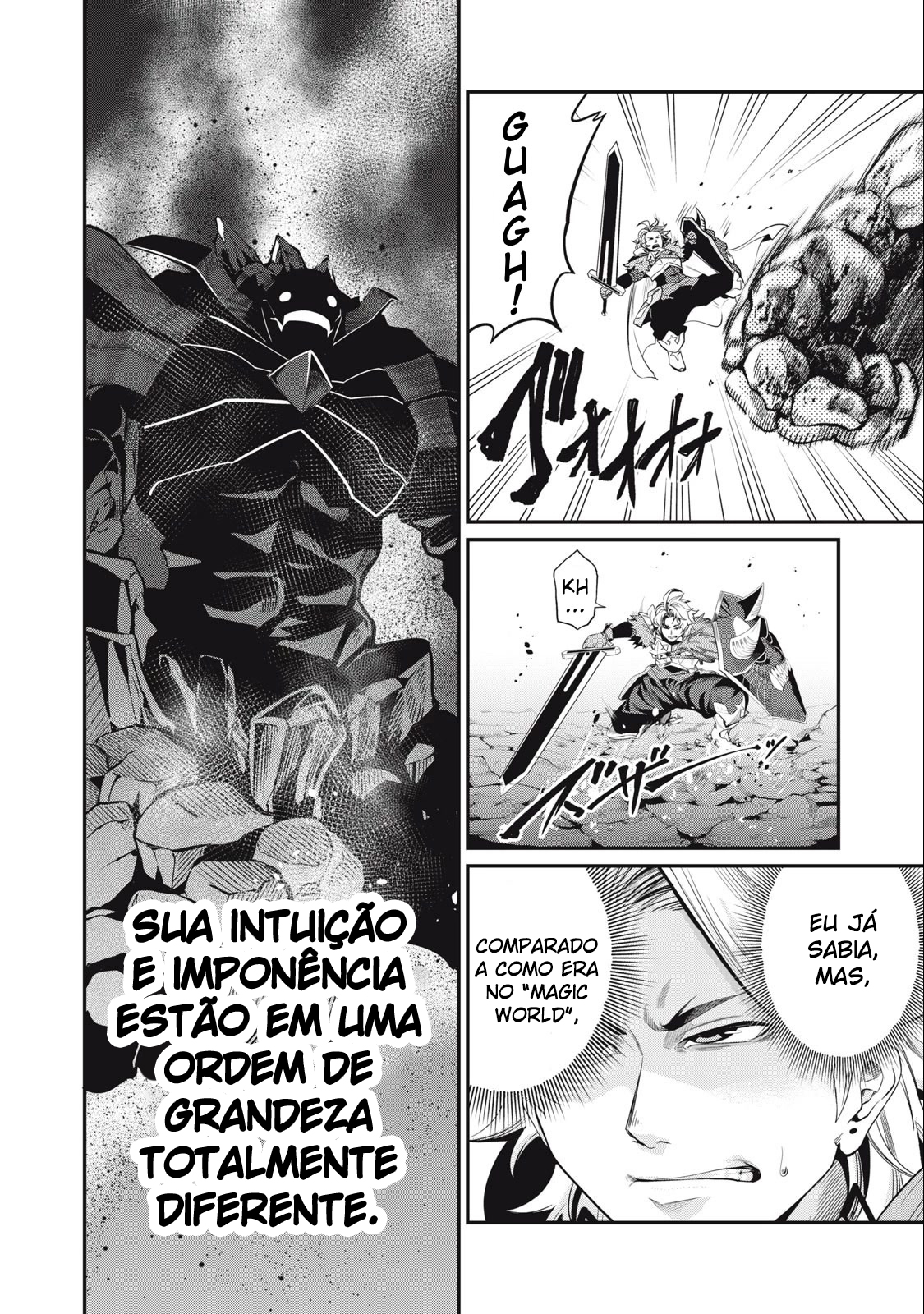Read O Exilado Cavaleiro Pesado Reencarnado é Incomparável com o Conhecimento do Jogo (PT-BR) PT Manga Online
