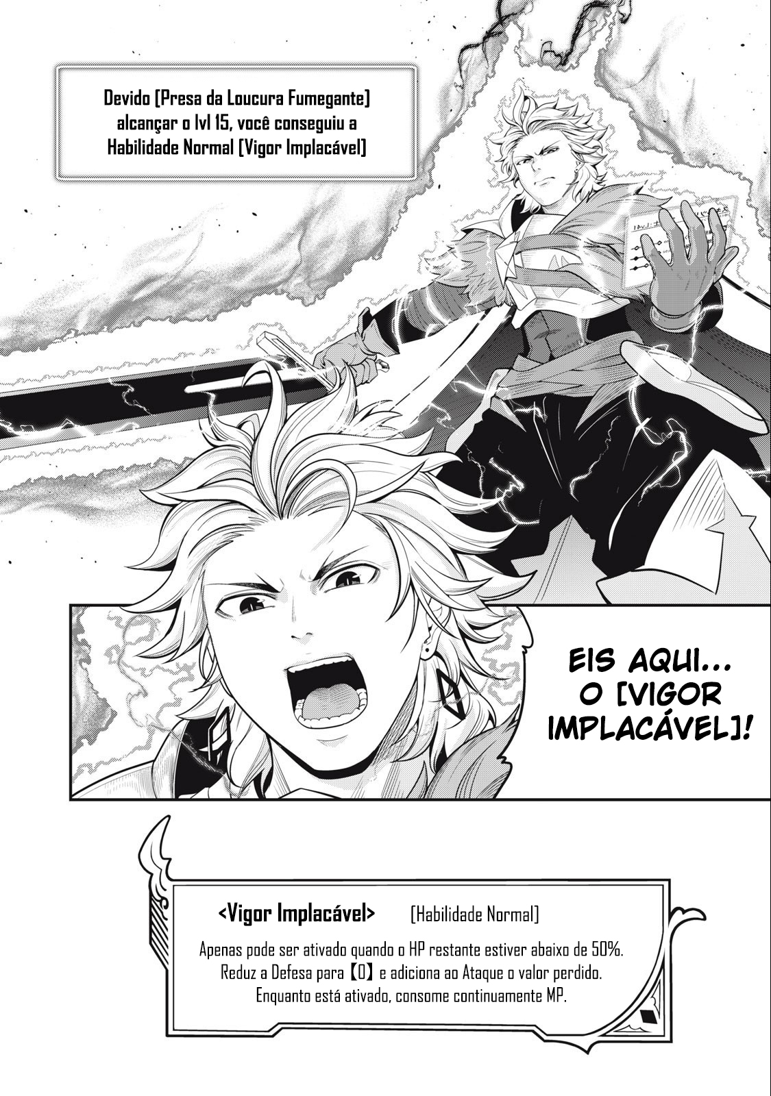 Read O Exilado Cavaleiro Pesado Reencarnado é Incomparável com o Conhecimento do Jogo (PT-BR) PT Manga Online