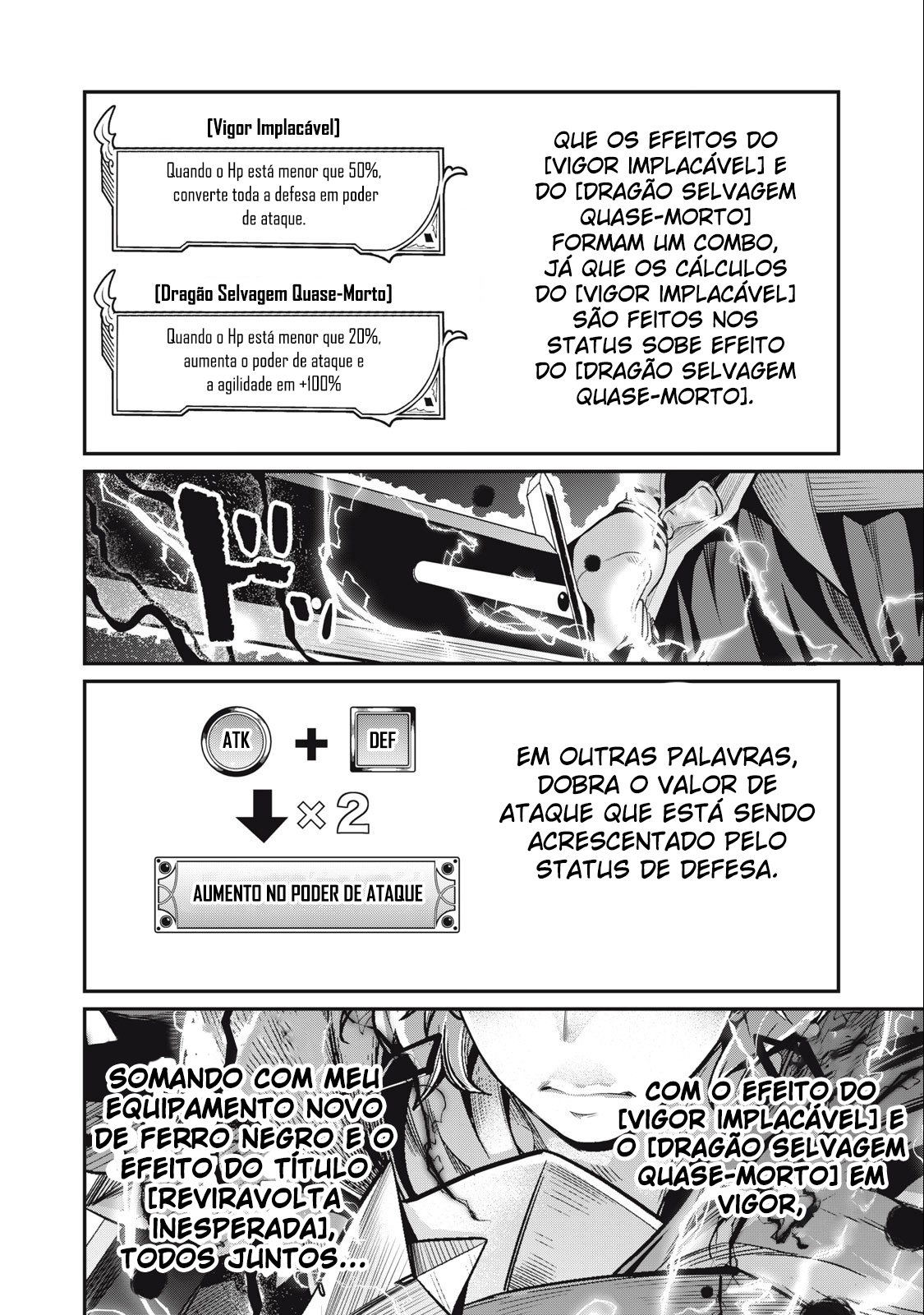 Read O Exilado Cavaleiro Pesado Reencarnado é Incomparável com o Conhecimento do Jogo (PT-BR) PT Manga Online