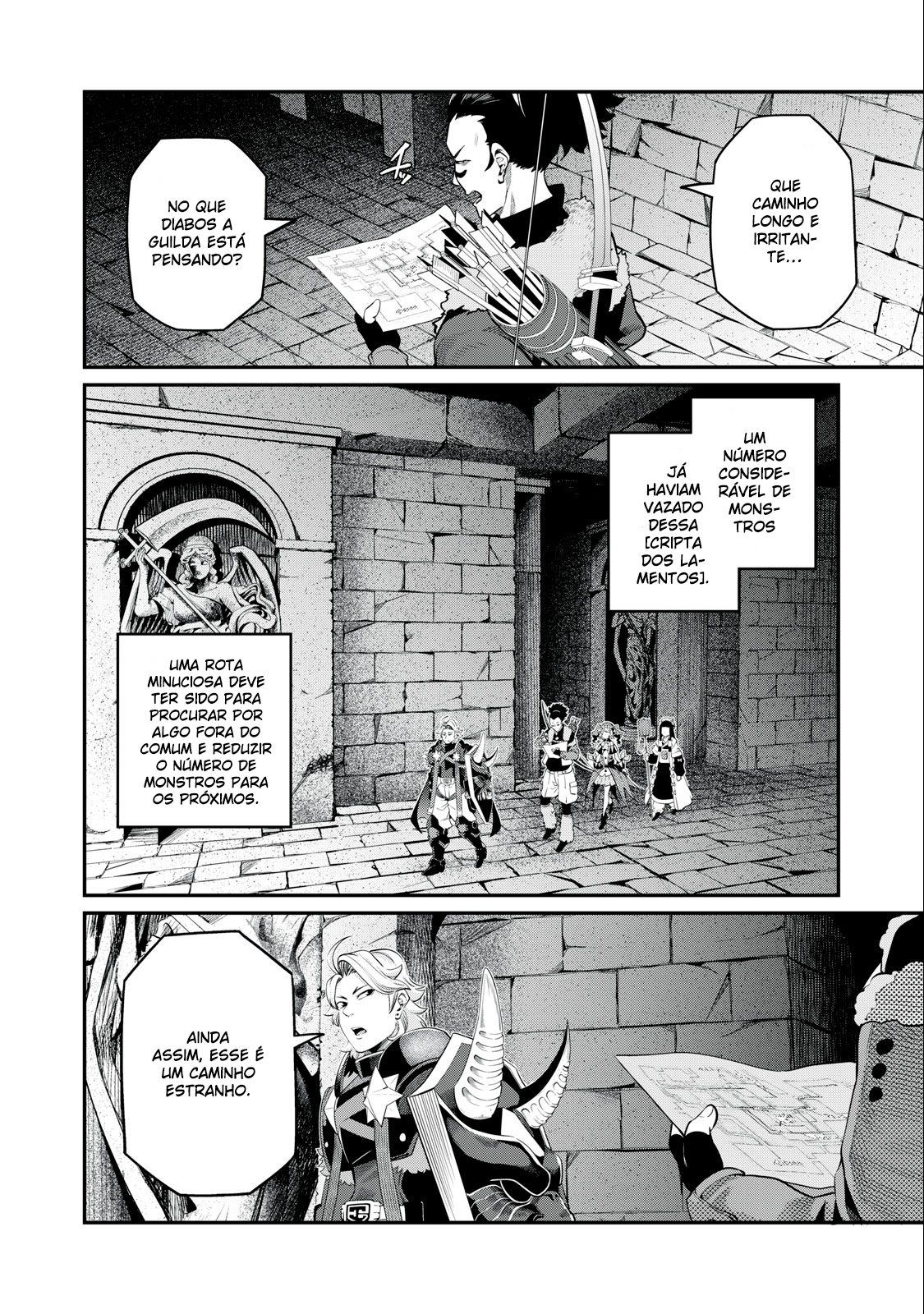 Read O Exilado Cavaleiro Pesado Reencarnado é Incomparável com o Conhecimento do Jogo (PT-BR) PT Manga Online