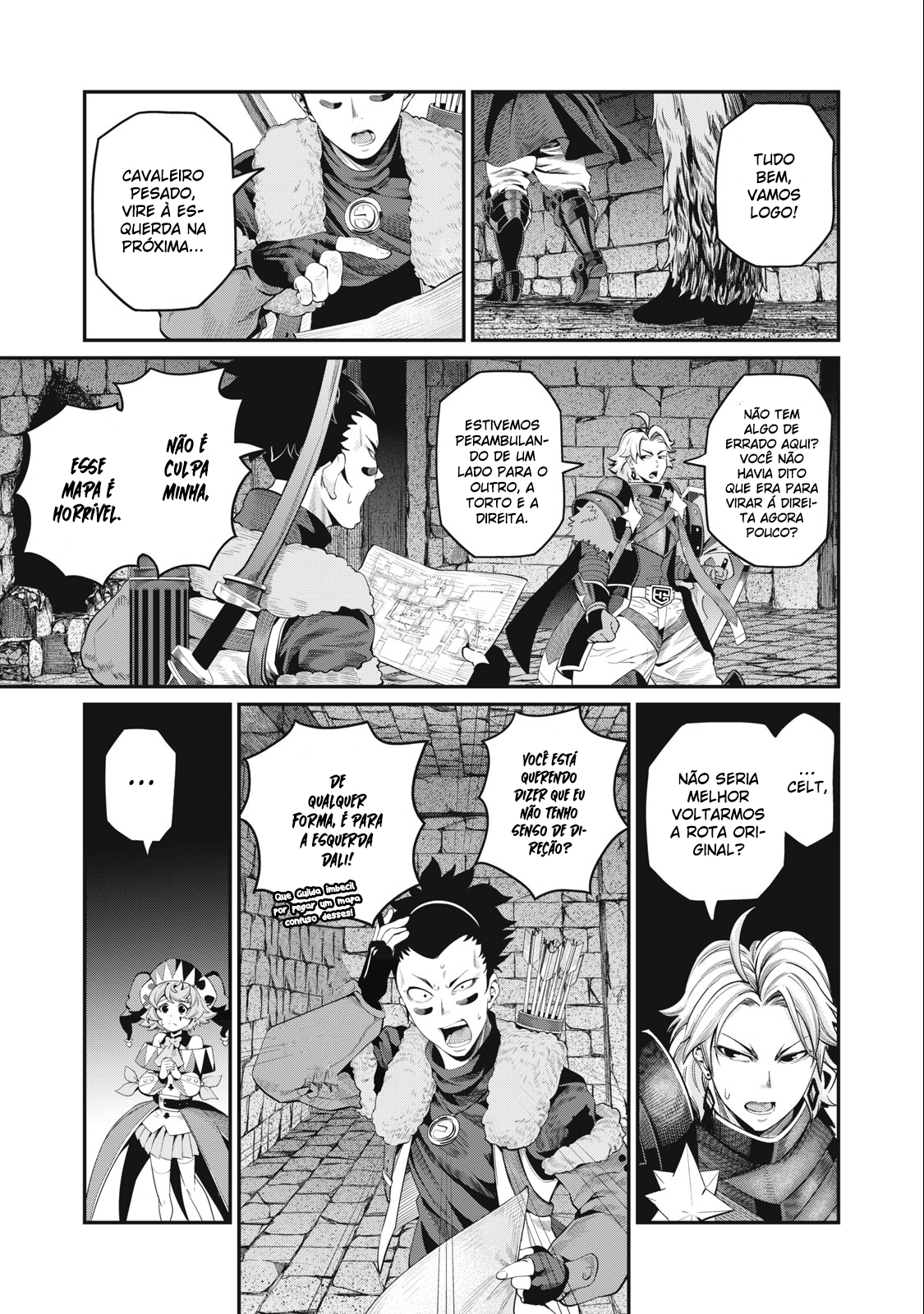 Read O Exilado Cavaleiro Pesado Reencarnado é Incomparável com o Conhecimento do Jogo (PT-BR) PT Manga Online