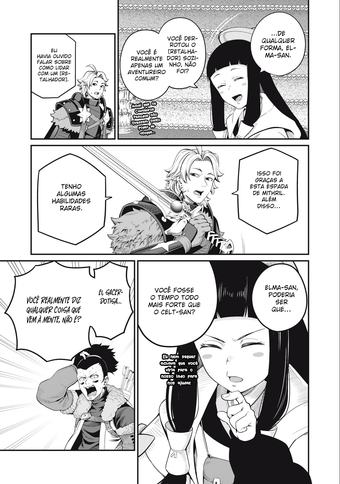 Read O Exilado Cavaleiro Pesado Reencarnado é Incomparável com o Conhecimento do Jogo (PT-BR) PT Manga Online