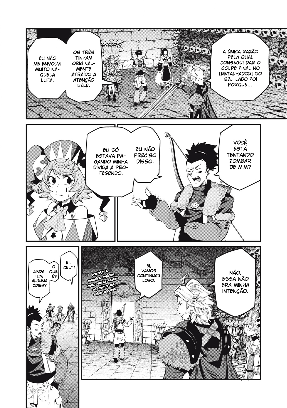 Read O Exilado Cavaleiro Pesado Reencarnado é Incomparável com o Conhecimento do Jogo (PT-BR) PT Manga Online